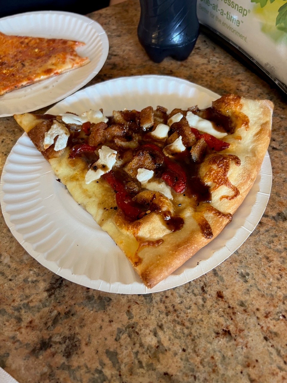 Mellie's Special Slice at AvenUe Pizza in Bensonhurst, Brooklyn, NY