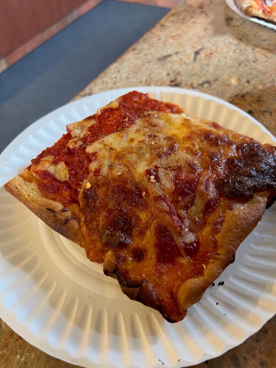 Sicilian slice at AvenUe Pizza