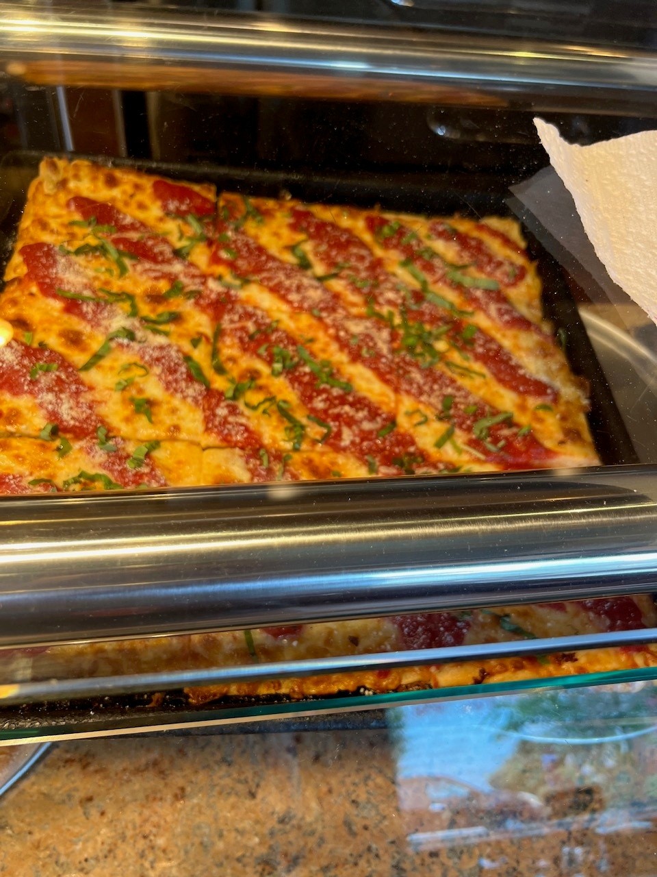 The Sicilian vodka pie at AvenUe Pizza in Bensonhurst, Brooklyn, NY