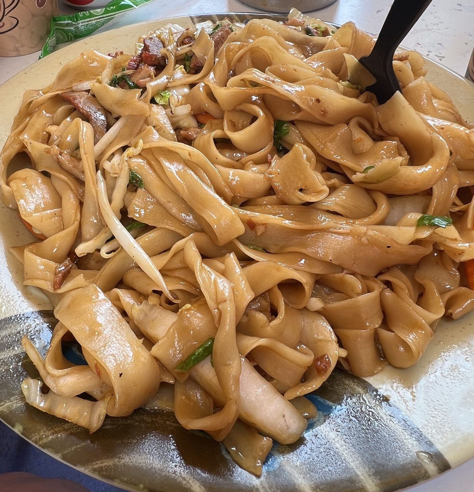 Hand-pulled noodles with pork at Tasty Hand-Pulled Noodles