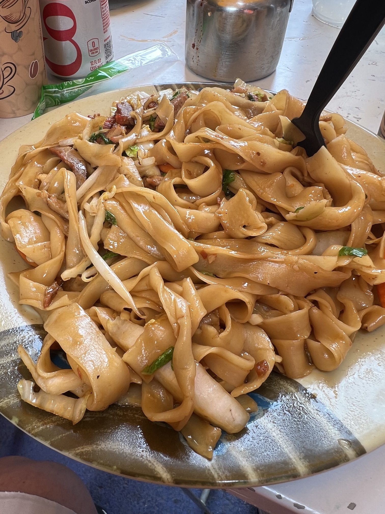Hand-pulled noodles with pork at Tasty Hand-Pulled Noodles