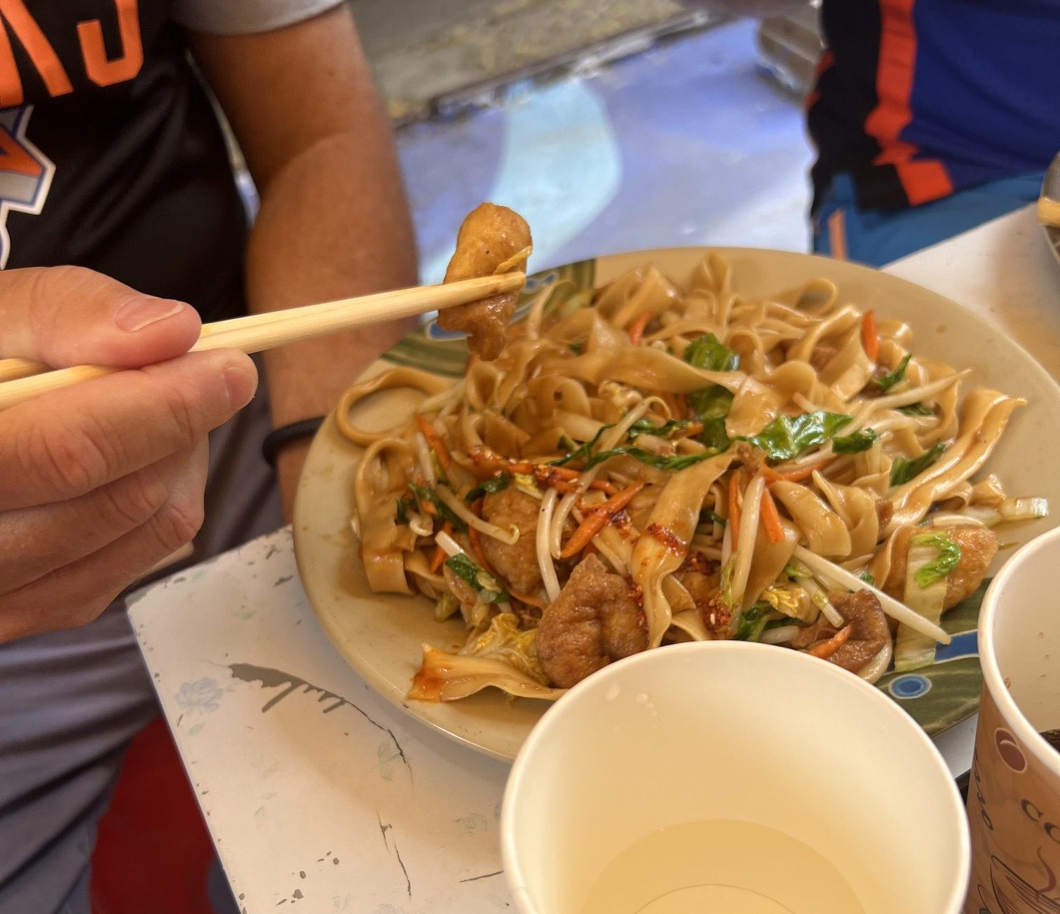 Hand-pulled noodles with tofu at Tasty Hand-Pulled Noodles