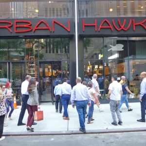 Urban Hawker Food Hall, an idea by Anthony Bourdain that serves reasonably priced southest asian food in midtown