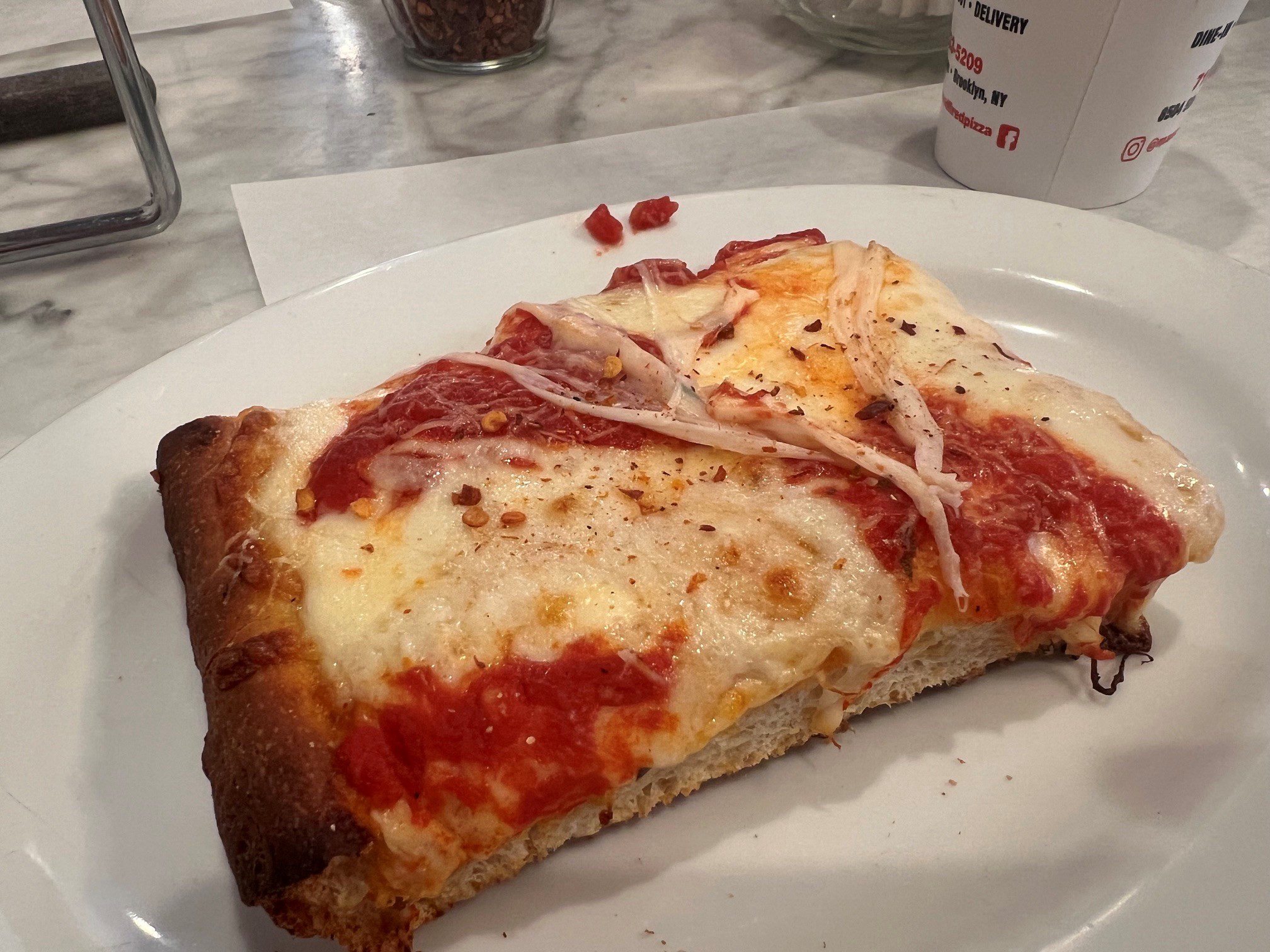 No visit to a pizza shop is complete without trying their Sicilian slice