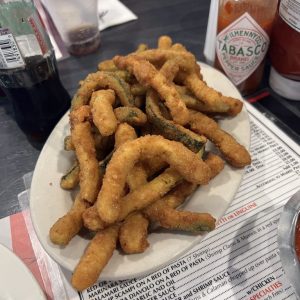 Fried Zucchini appetizer