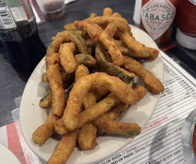 Fried Zucchini appetizer