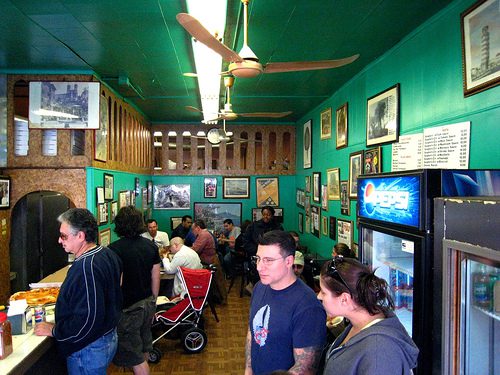 The small pizza shop in Midwood has been around since 1965, serving some of the city's best slices.