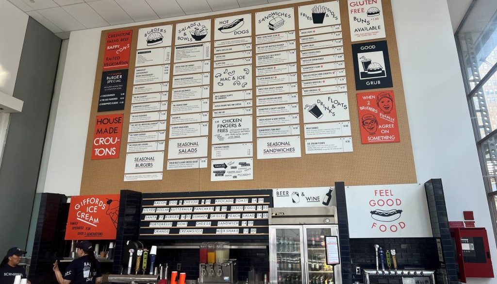 Schnipper's offers something for just about everyone on their extensive menu