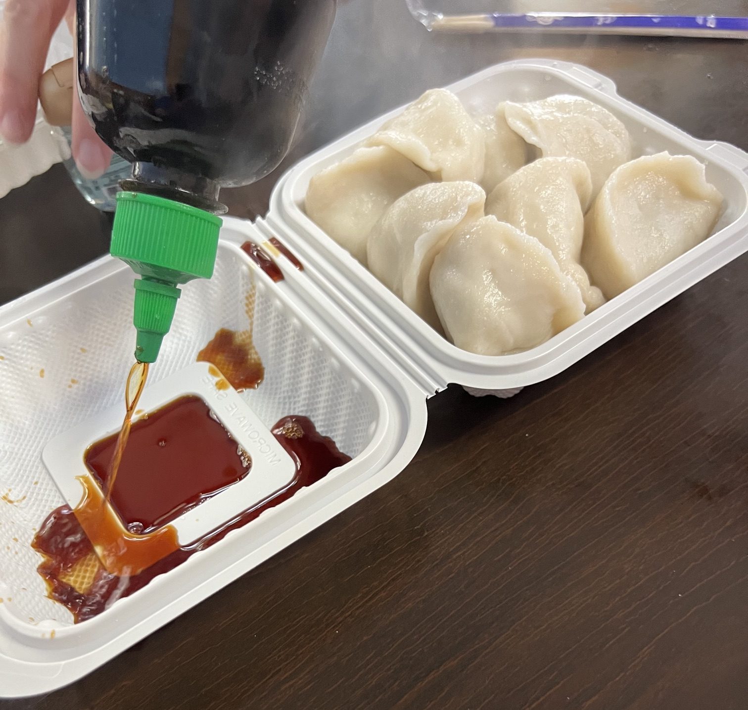great-taste-dumpling-dumplings Great Taste Dumpling Dumplings, with a bit of soy sauce for dipping